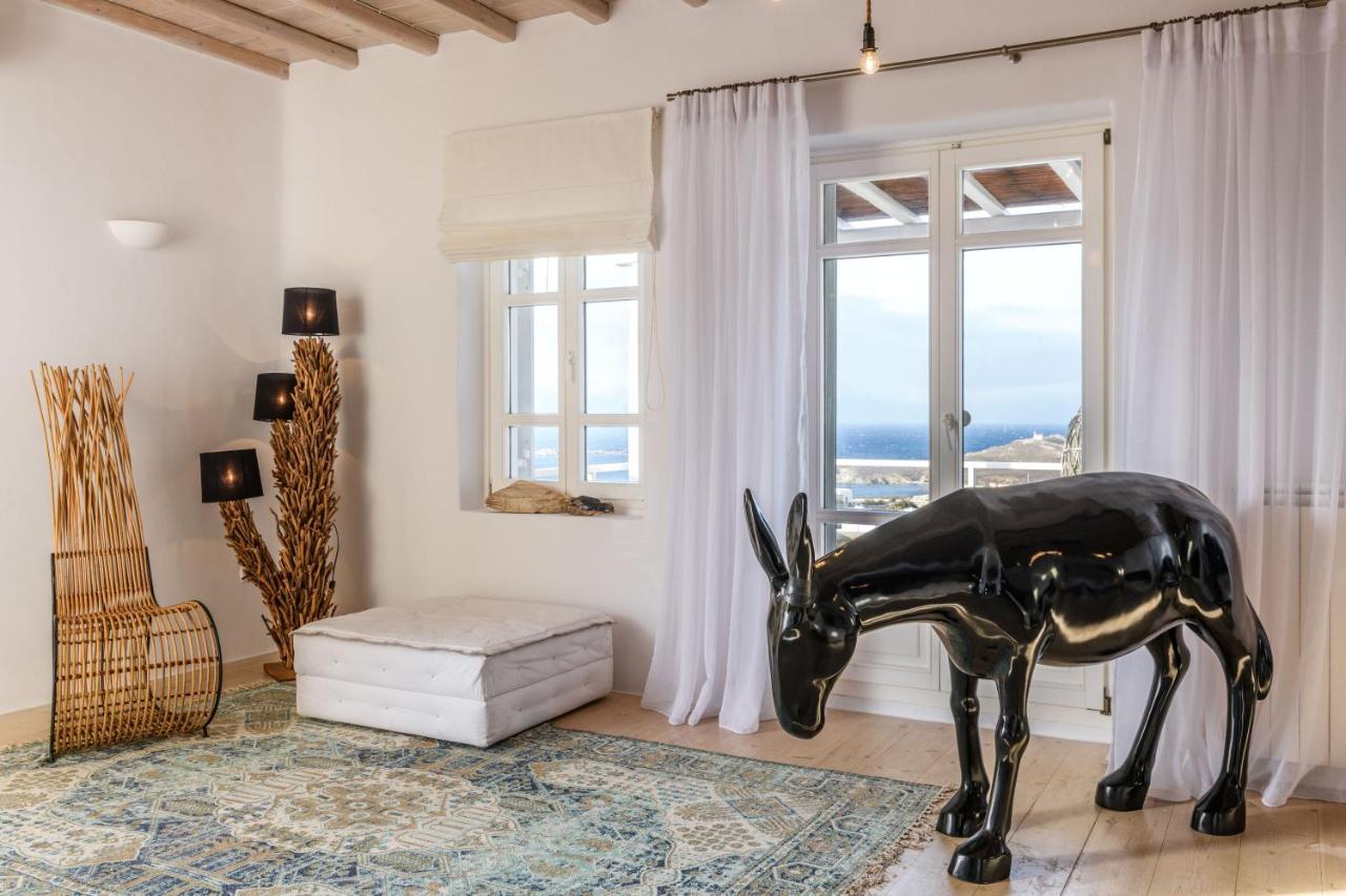 Cosset Villa Bohochic Sea&Harbourview And Sunset By One-Villas Ornos  Exterior photo