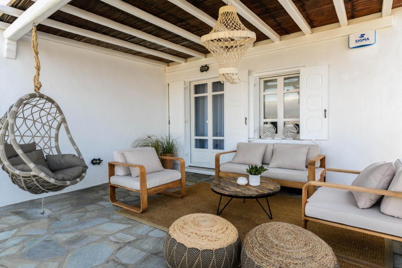 Cosset Villa Bohochic Sea&Harbourview And Sunset By One-Villas Ornos  Exterior photo