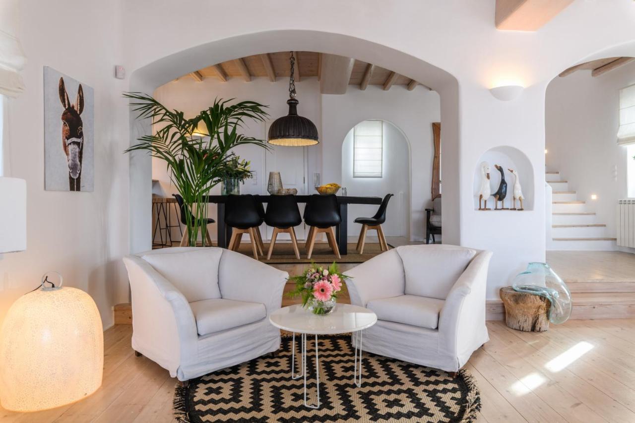 Cosset Villa Bohochic Sea&Harbourview And Sunset By One-Villas Ornos  Exterior photo