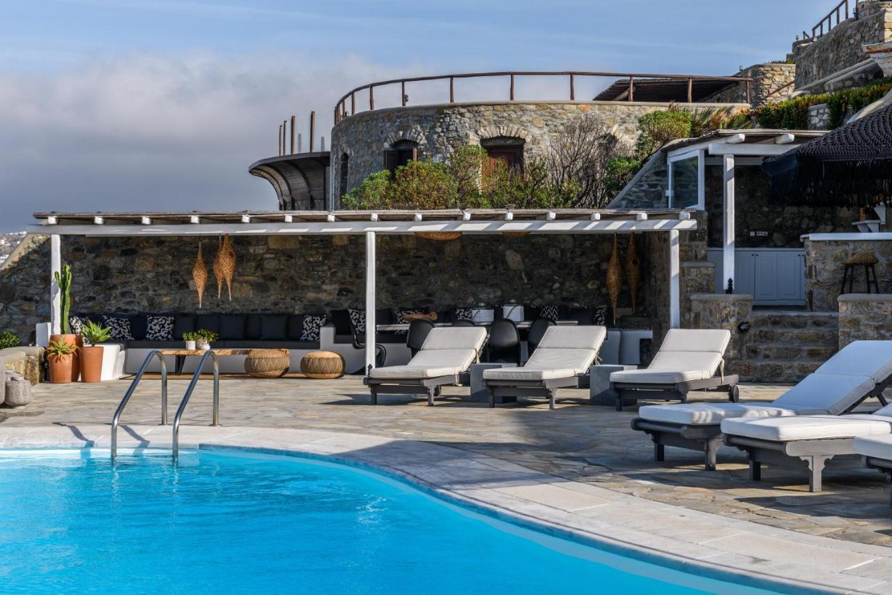 Cosset Villa Bohochic Sea&Harbourview And Sunset By One-Villas Ornos  Exterior photo