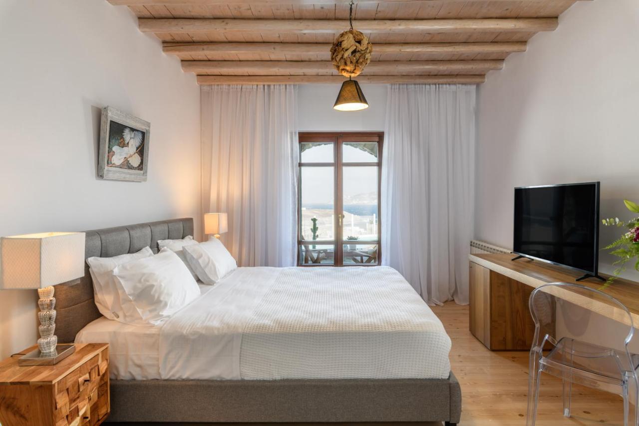 Cosset Villa Bohochic Sea&Harbourview And Sunset By One-Villas Ornos  Exterior photo