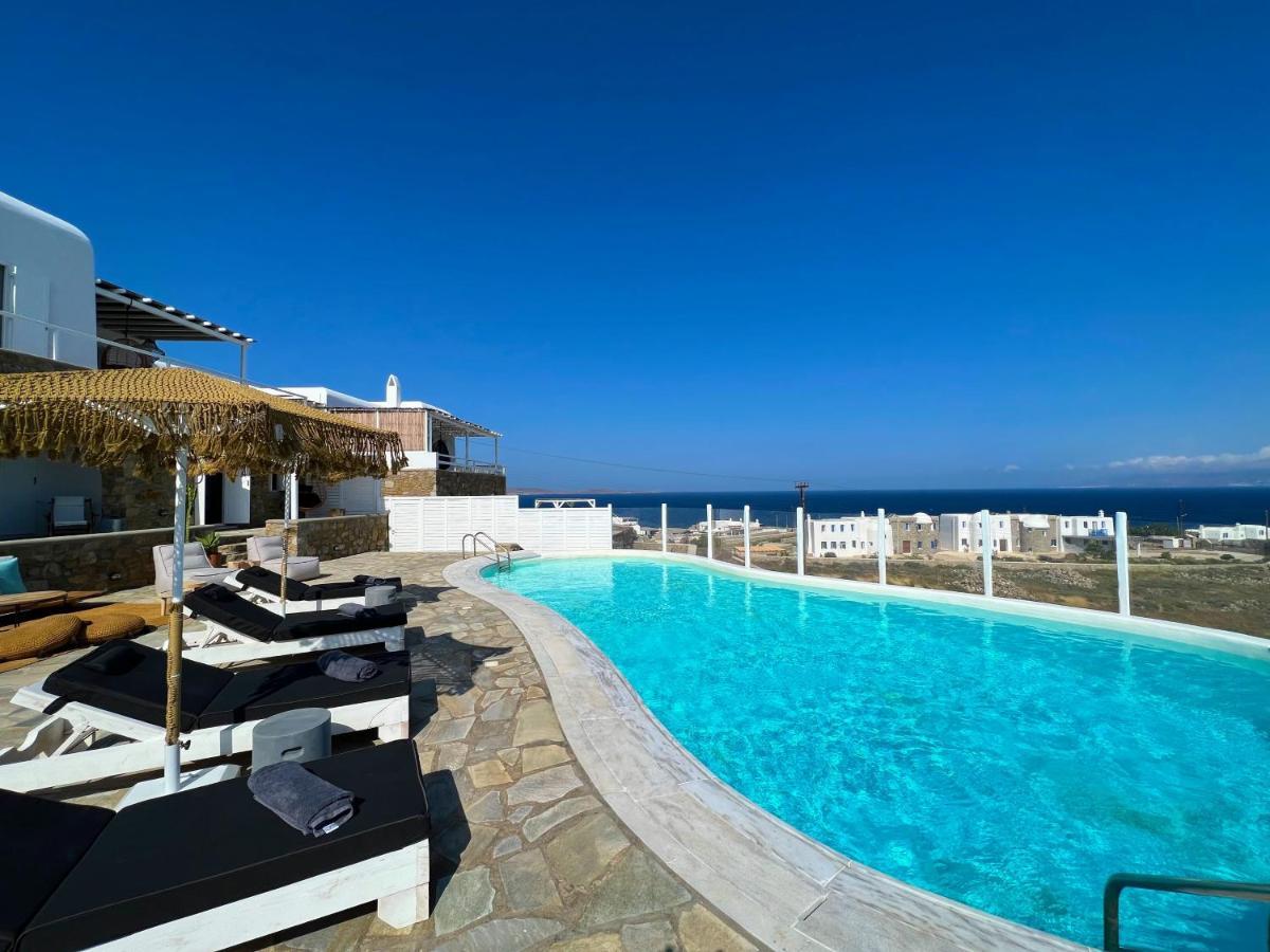 Cosset Villa Bohochic Sea&Harbourview And Sunset By One-Villas Ornos  Exterior photo